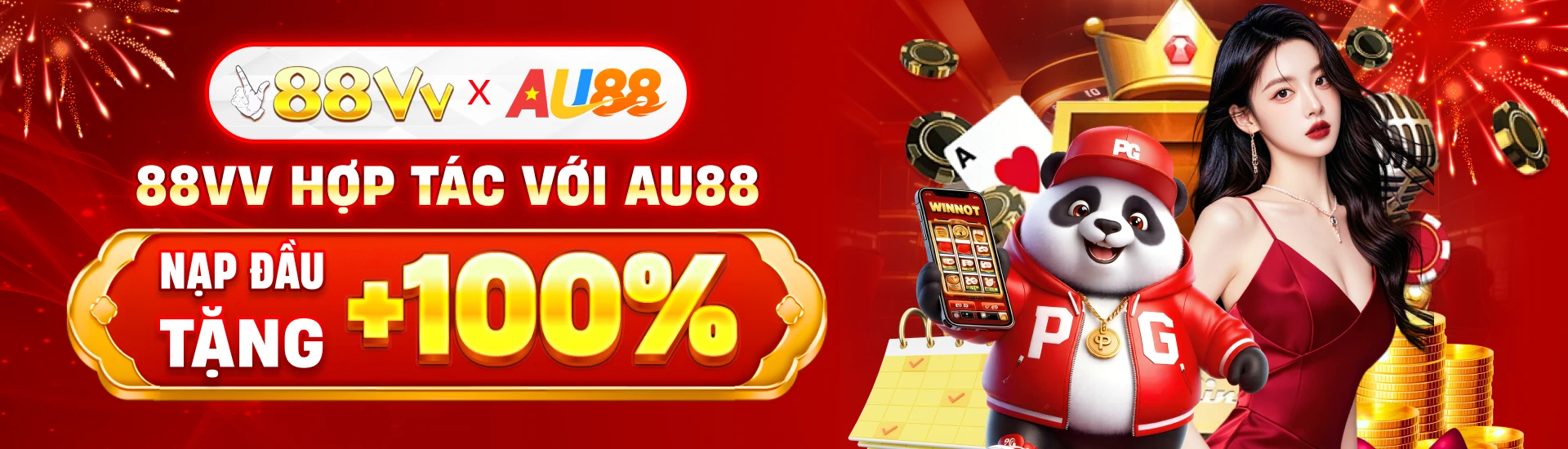 Banner Nổ hũ và Bắn cá 88VV
